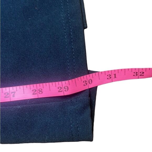 Y2K vintage Black Flare slit leggings Extreme Living Size Small - Picture 6 of 7